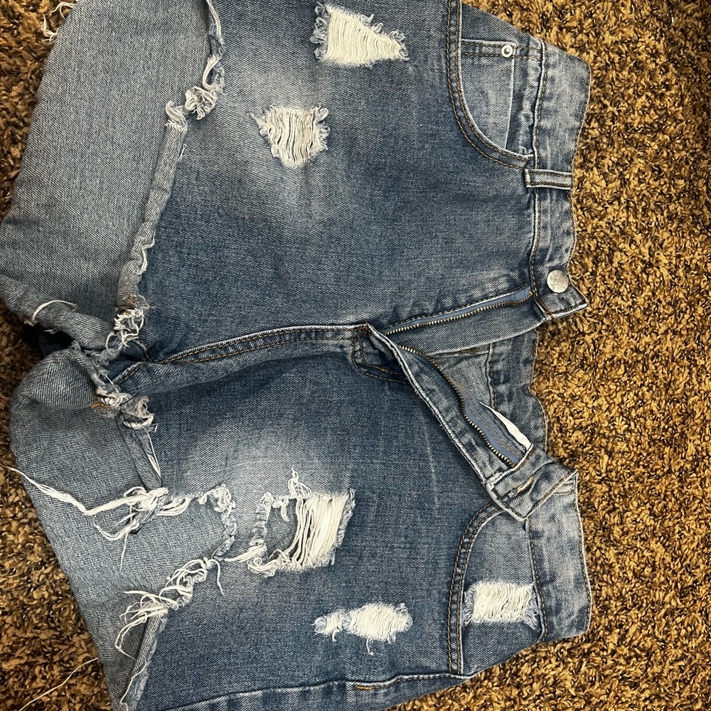 Levi's Classic Blue Denim Shorts